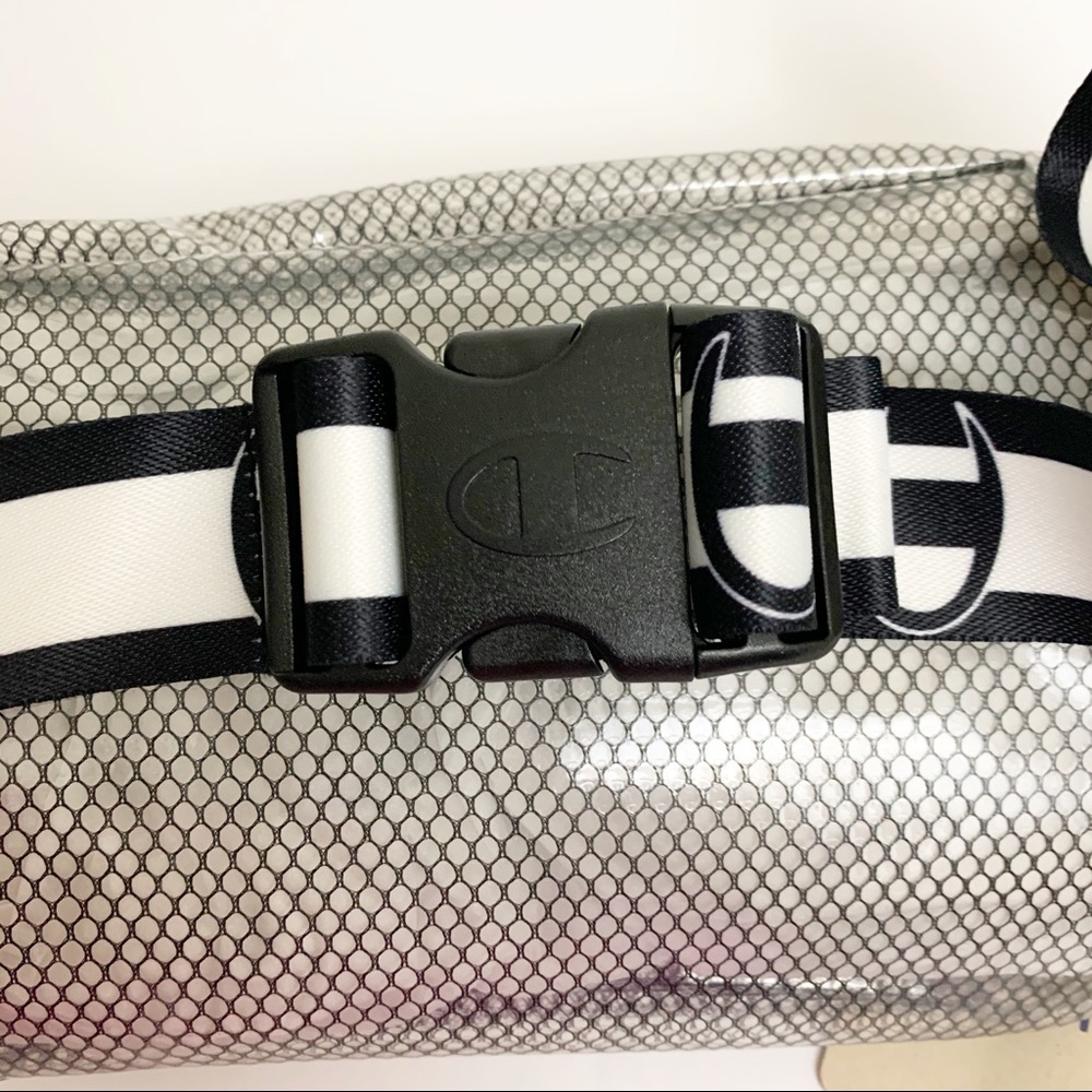❤️SOLD❤️ Champion Fanny Waist Pack Script Clear - Picture 4 of 8